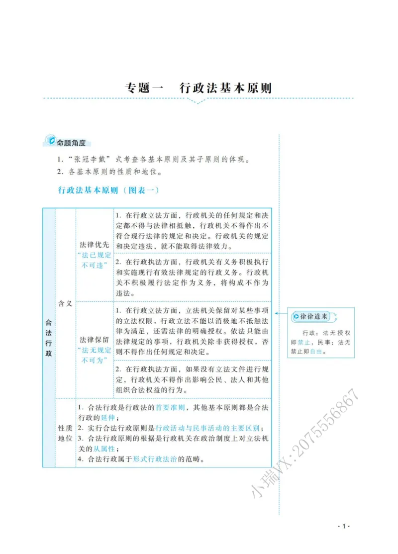 《2026徐金桂讲行政法之客观题基础强化_2026法考客观_瑞-D_2026RD法考基础强化视频+讲义_RD法考客观行政法基础强化-徐金桂视频+讲义_讲义》第7页预览