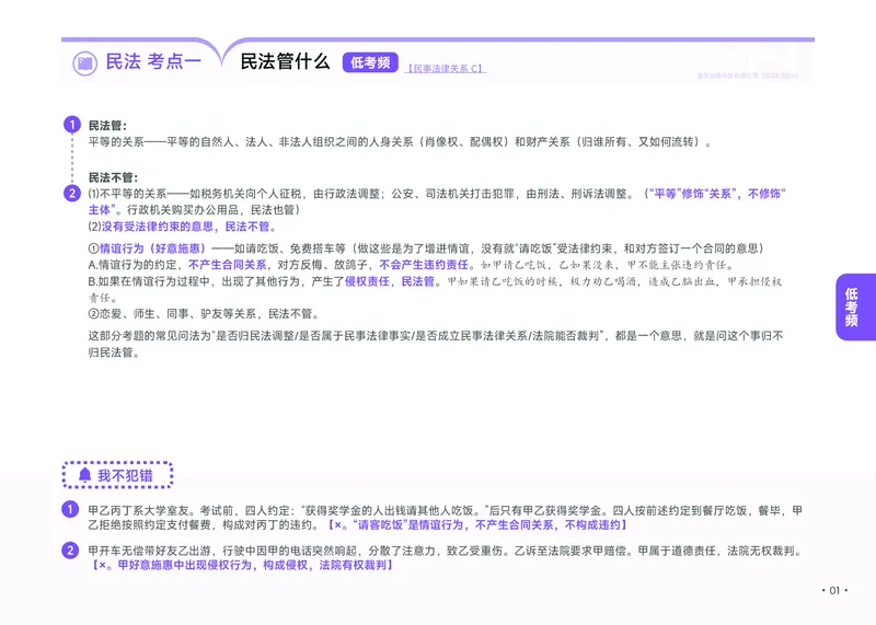 《2026年民法推背速记_2026法考客观_觉-X_2026JX法考主客一体内部课视频+讲义_26JX法考民法夏昊晗主客一体视频+讲义完结_2026年夏昊晗民法推背速记》第10页预览