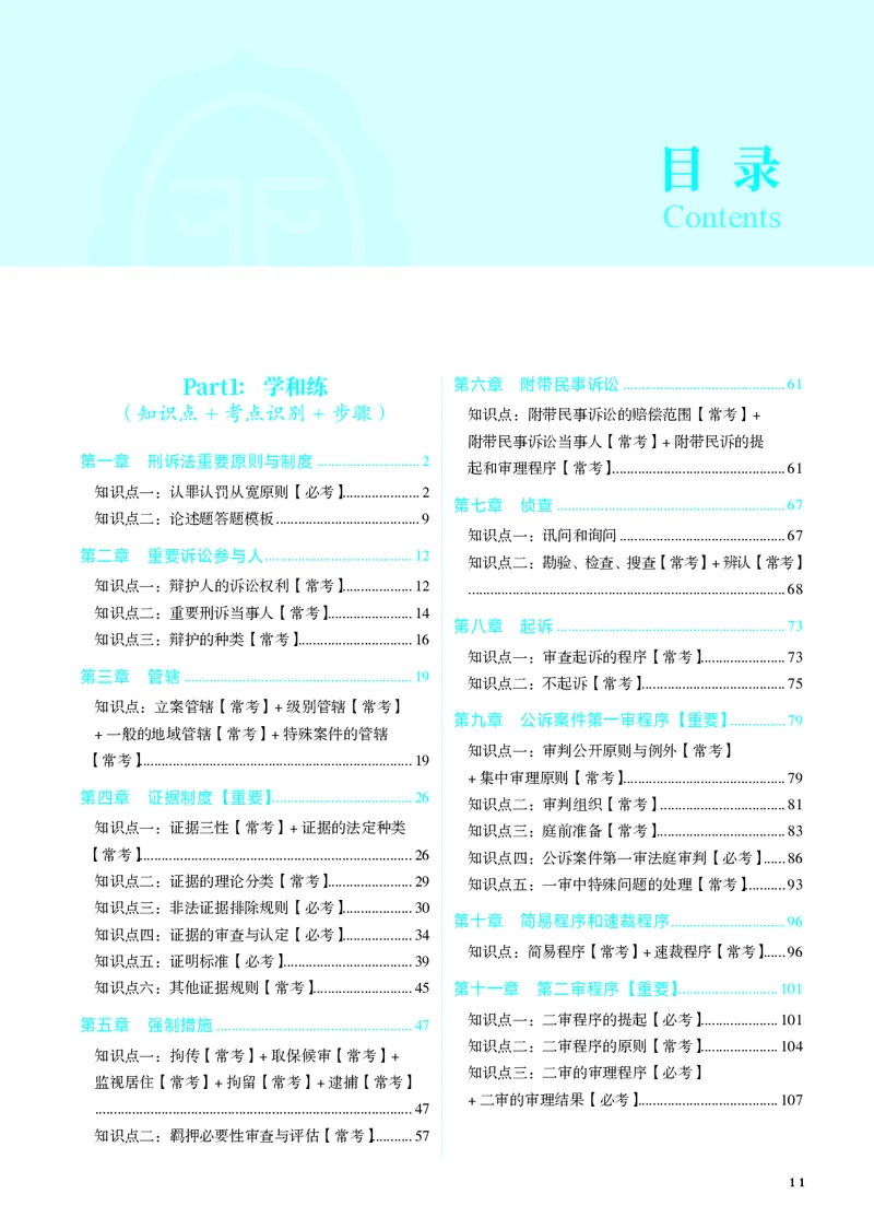 《彩色26年刑诉采分点讲义（肖沛权）_2026法考主观_JX_采分点课程_092026年刑诉法肖沛权采分点》第7页预览