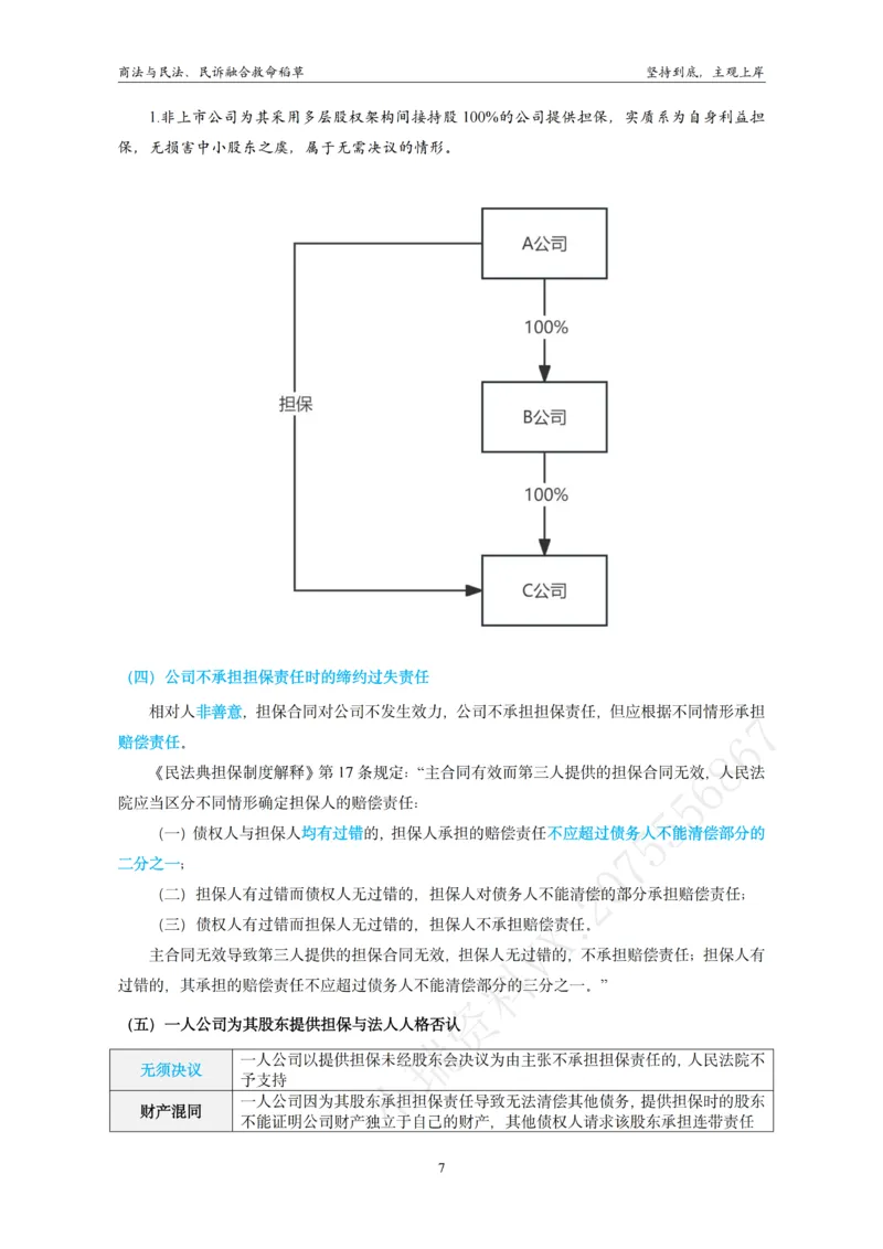 《商法与民法、民诉融合救命稻草_排版终版_2026法考主观_名师私塾_民综-刘安琪韩心怡李劲松_04主观救命稻草》第10页预览