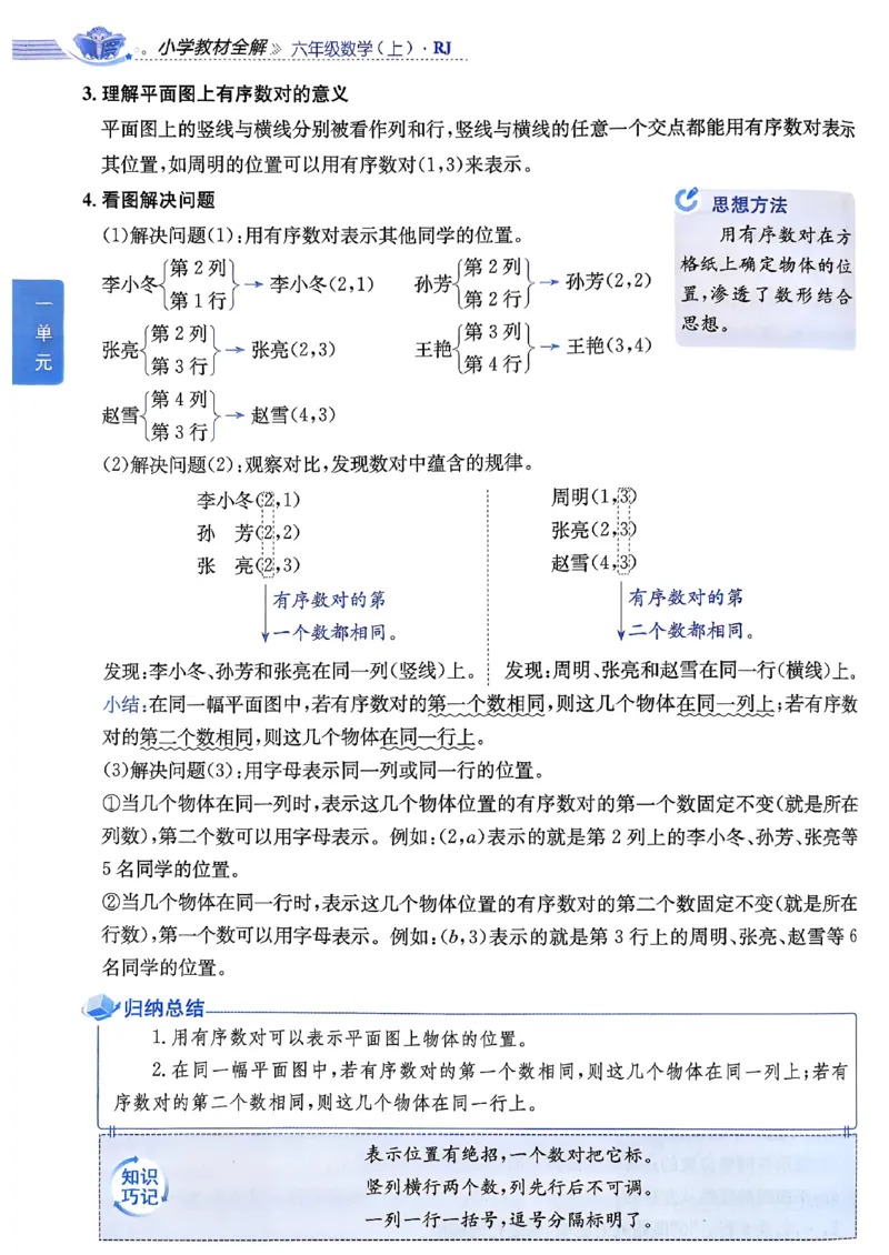 《26秋小学教材全解6上数学RJ_2027《薛金星•小学教材全解》（4-6年级上）（数学）（人教版）》第9页预览