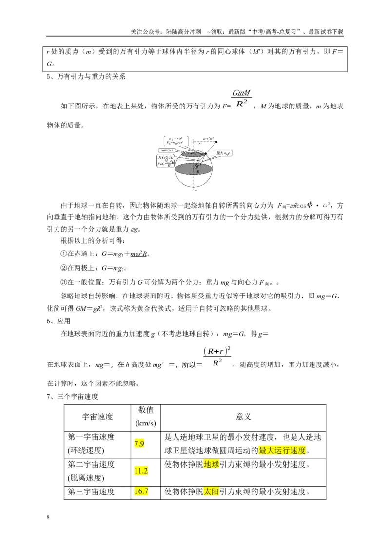 《专题五万有引力与航天问题综合分析（解析版）_04-物理-高考总复习_二轮复习_2024年_2024年高考物理二轮复习讲义_资料_1-资料》第8页预览