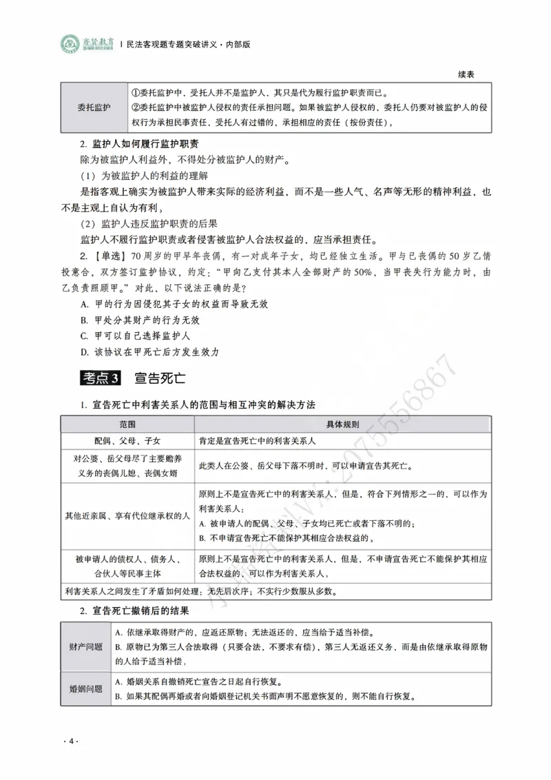 《2026年齐贤法考客观题专题突破班民法-王立争_2026法考客观_齐--X_032026QX专题突破班_00讲义》第6页预览
