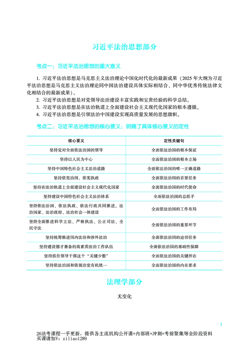 《2026年法考新法强化阶段讲义-理论法-马峰_2026法考客观_众-H_72026年新法强化(内部课)_00配套讲义》第4页预览