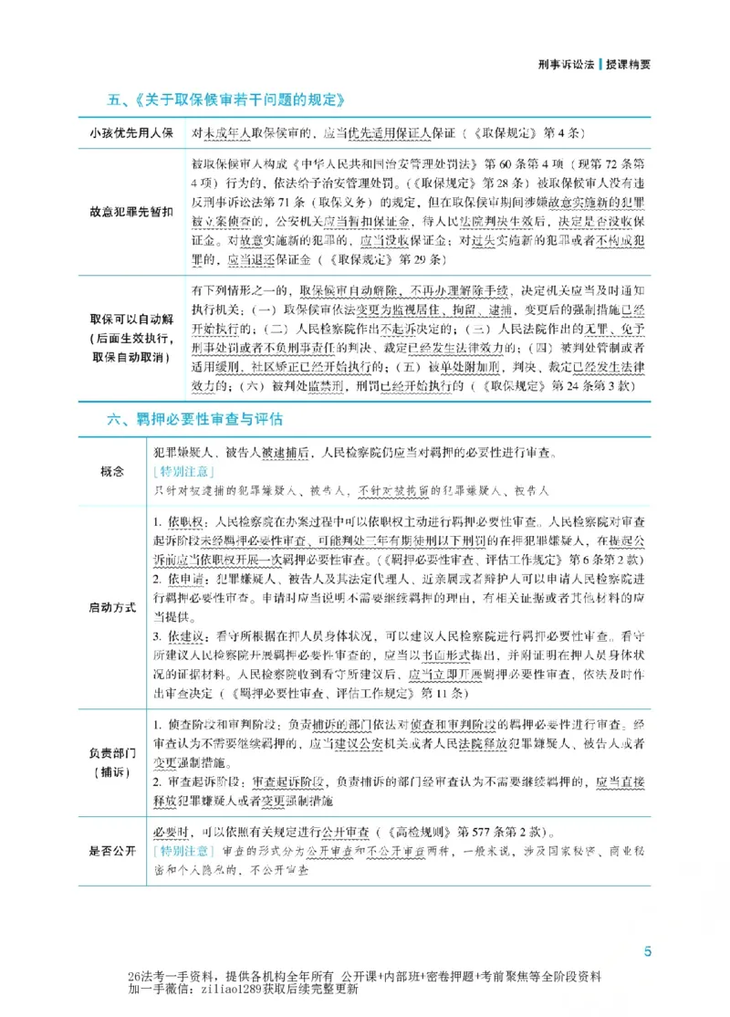 《2026年法考新法强化阶段讲义-刑诉-左宁_2026法考客观_众-H_72026年新法强化（内部课）_00配套讲义》第8页预览