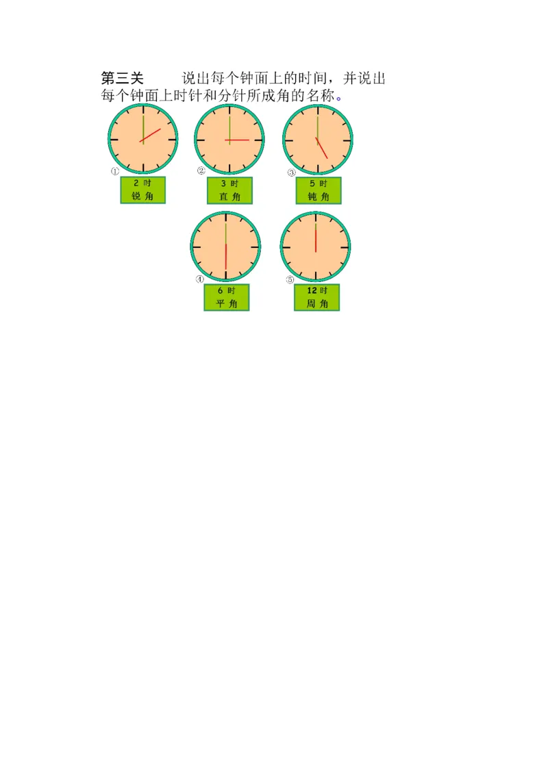 《《角的分类》测评练习_人教版小学数学1-6上优质公开课教学视频+课件+教案_人教版小学数学4上优质公开课_人教数学公开课4上-精选_第三单元角的度量》第2页预览