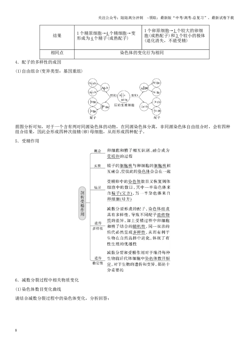 《专题三细胞的增殖、分化、衰老和死亡（解析版）_06-生物-高考总复习_二轮复习_2024年_2024年高考生物二轮复习专题攻略（新教材新高考）_资料》第8页预览