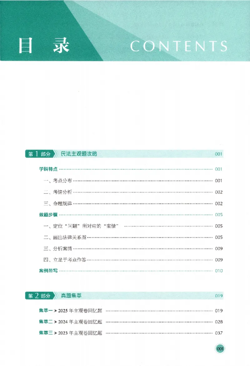 《真题破译-民法-张翔(1)_2026法考主观_HD_0926HD真题破译（内部课）_讲义》第6页预览