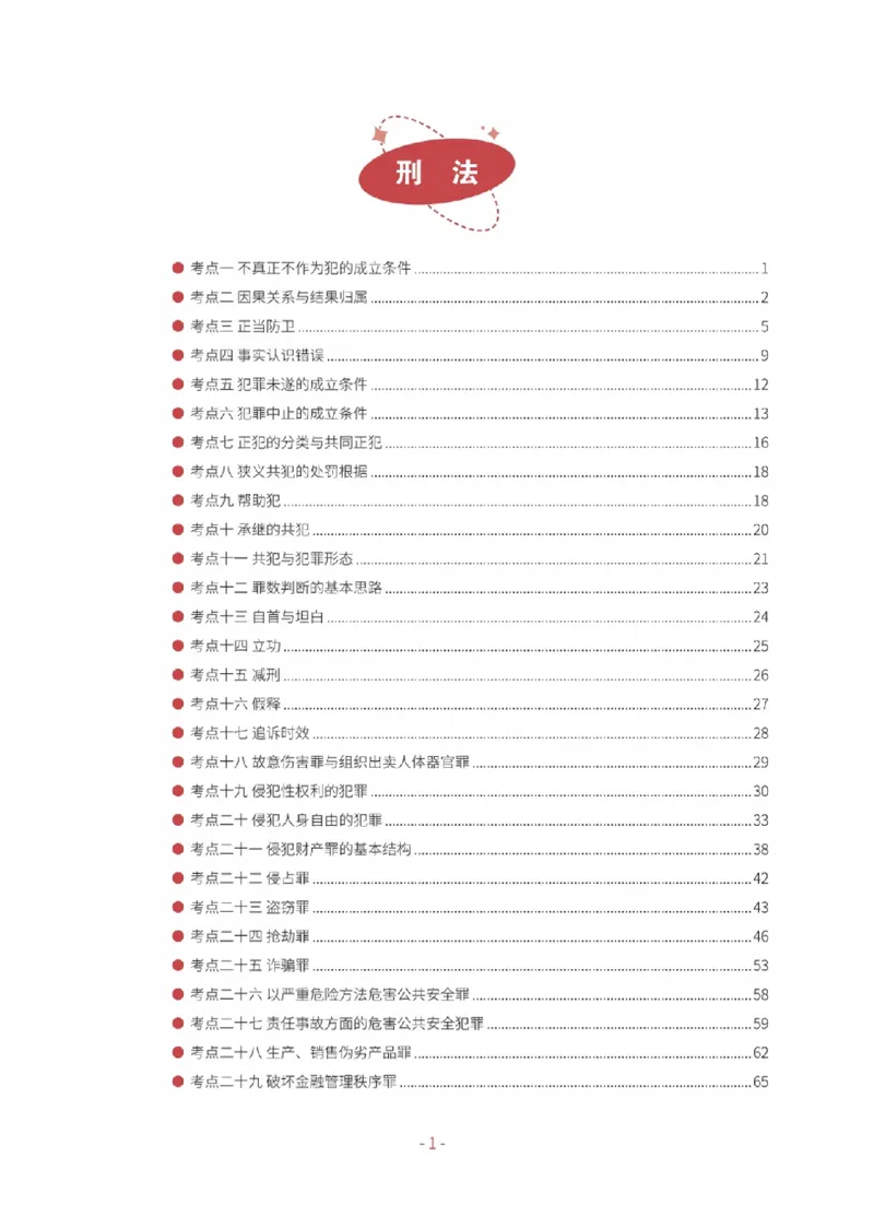 《2026厚大考前30天抓分必背内部讲义（卷一）_2026法考客观_厚-D_142026HD考前30天抓分班（名师带背）_00讲义》第3页预览
