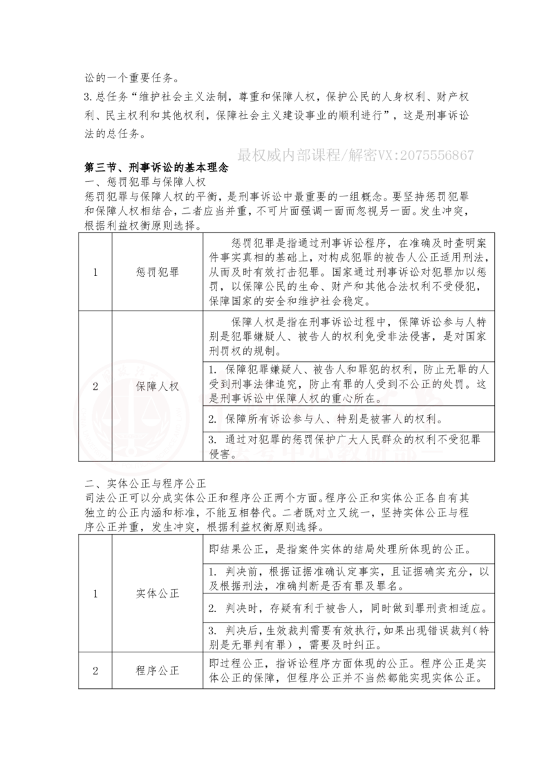《1月17日上午第一章刑事诉讼法概述第二章刑事诉讼法基本原则随堂笔记_2026法考客观_法-D_01先行筑基（内部班）视频+讲义_刑诉法视频+讲义_00讲义》第3页预览
