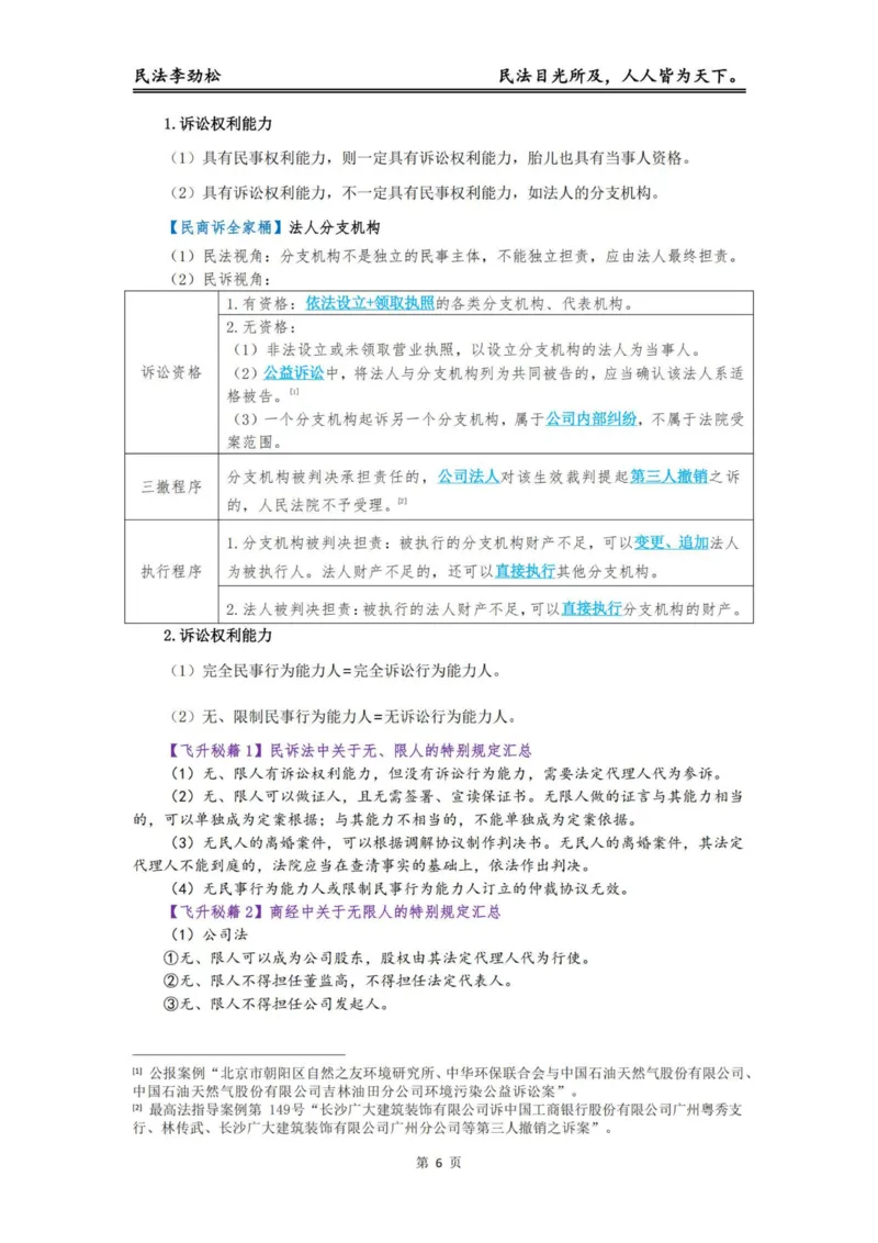 《2026年法考李劲松民法提升讲义（元婴期）_2026法考客观_名师私塾_民法李劲松私塾视频+讲义_05提升阶段（元婴期）_00讲义》第7页预览