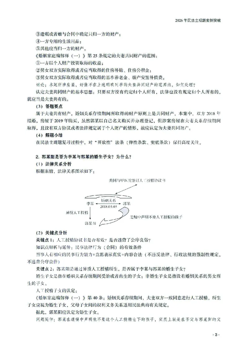 《2026齐贤法考主观题案例突破民法-王立争_2026法考主观_QX_05案例突破_00讲义》第7页预览