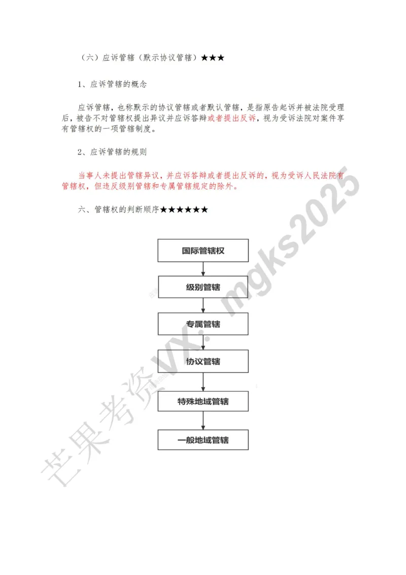 《1月25日下午第五讲法院管辖第六讲当事人和诉讼代理人_2026法考客观_法-D_01先行筑基（内部班）视频+讲义_民诉法视频+讲义_随堂笔记》第9页预览