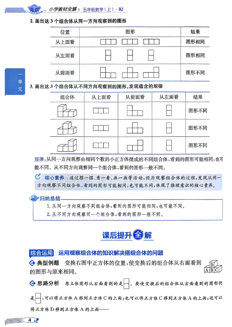 《26秋小学教材全解5上数学RJ_2027《薛金星•小学教材全解》（4-6年级上）（数学）（人教版）》第10页预览