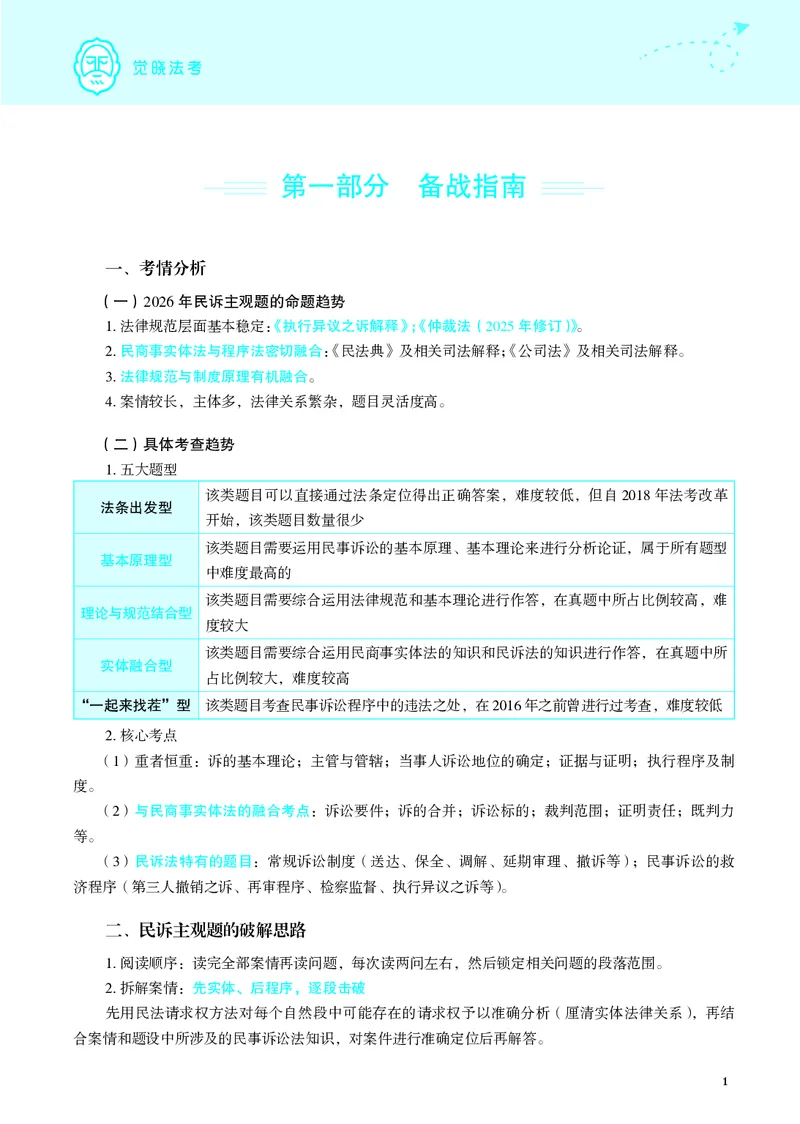 《26年民诉严选案例139问_2026法考主观_JX_062026主观觉晓法考严选139问视频+讲义_视频+讲义2026觉晓法考严选139问民诉-韩心怡》第4页预览