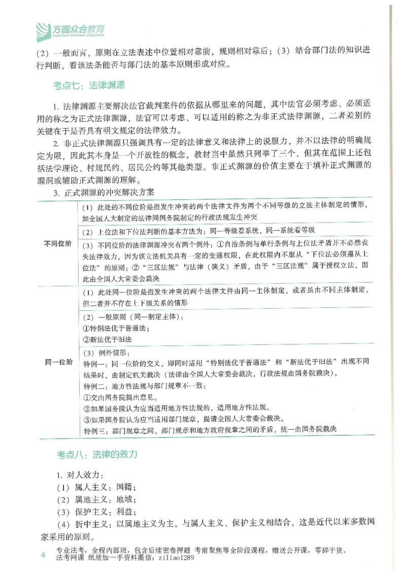《2026众合客观强化速记-理论法-马峰_2026法考客观_众-H_16强化速记_08理论法完结》第5页预览