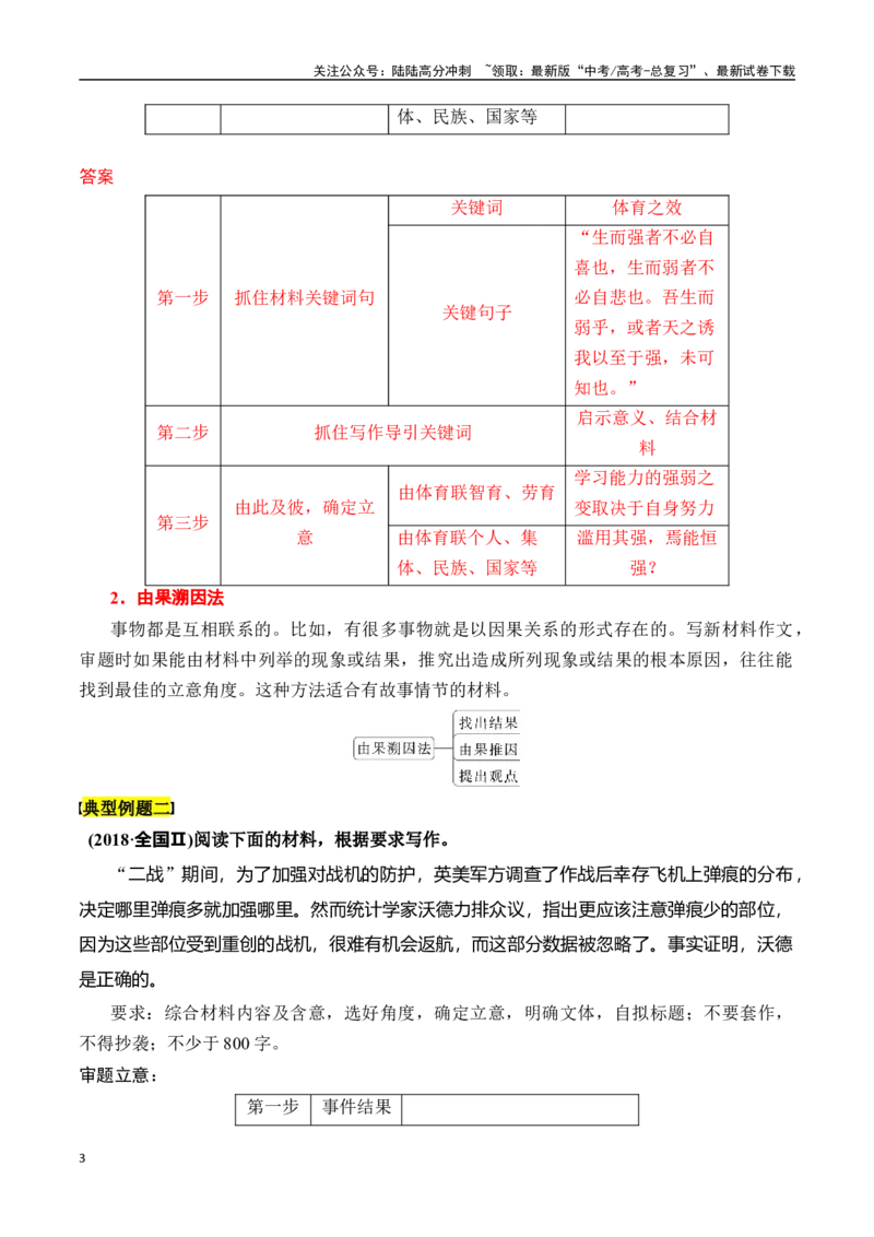 《专题一：新材料作文审题立意-解析版_一轮复习_2024年_2024年高考语文一轮复习一本通（全国通用_资料_写作》第3页预览