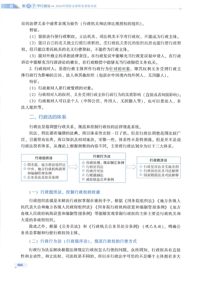 《2026HD客观三大实体法-跟燕子学行政法-通关金手指_2026法考客观_厚-D_2026HD法考通关金手指合集视频+讲义_26厚大跟着燕子学行政法视频+讲义》第10页预览