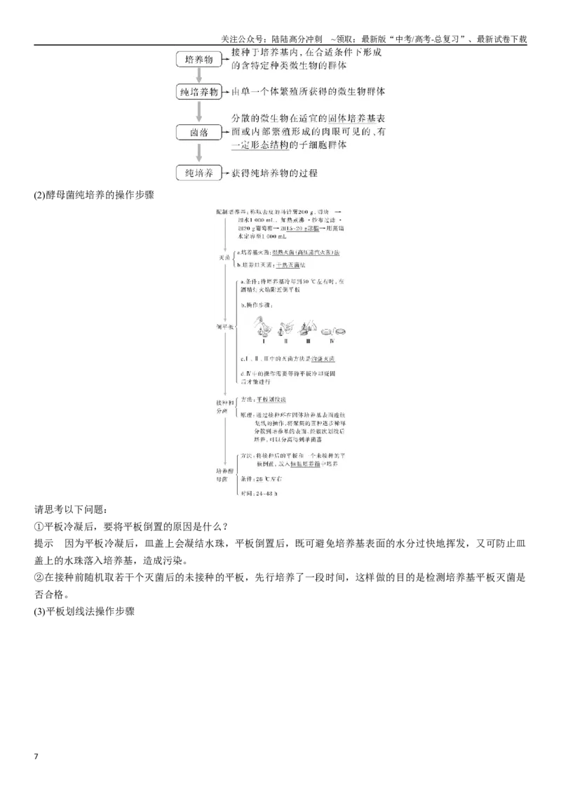 《专题十二生物技术实践（解析版）_06-生物-高考总复习_二轮复习_2024年_2024年高考生物二轮复习专题攻略（新教材新高考）_资料》第7页预览