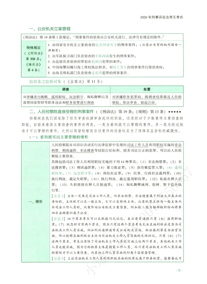 《2026齐贤帝王考点、案例技巧—刑诉法温云云_2026法考主观_QX_0626QX主观帝王考点_讲义》第6页预览