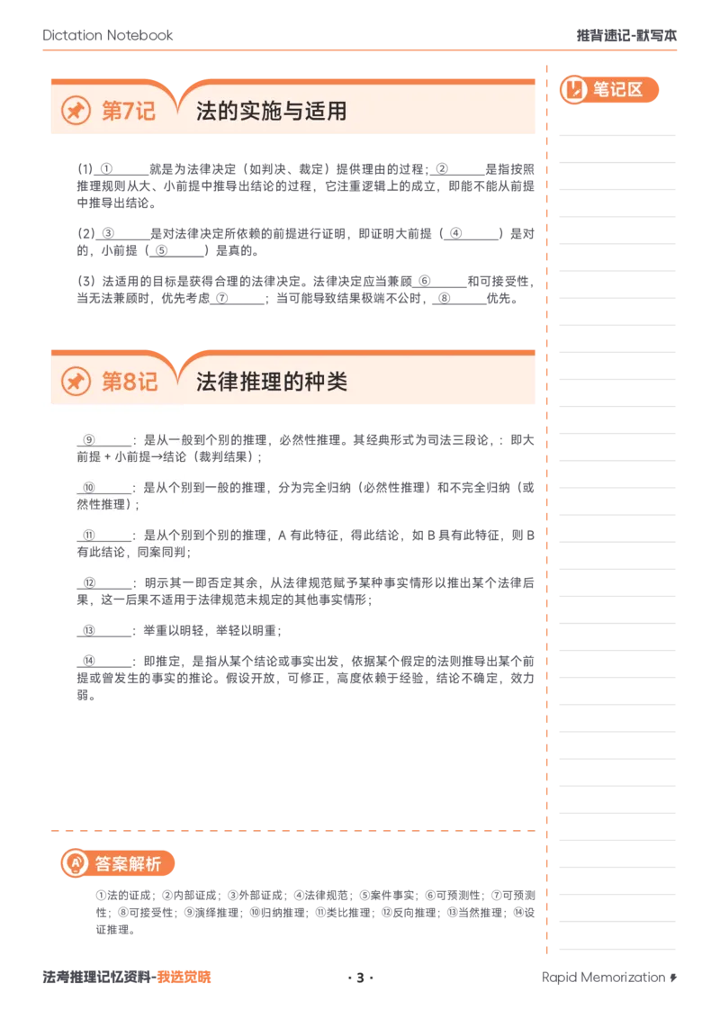《26年理论法默写本_2026法考客观_其他_最后冲刺几页纸_26JX推背速记默写本（全）》第3页预览