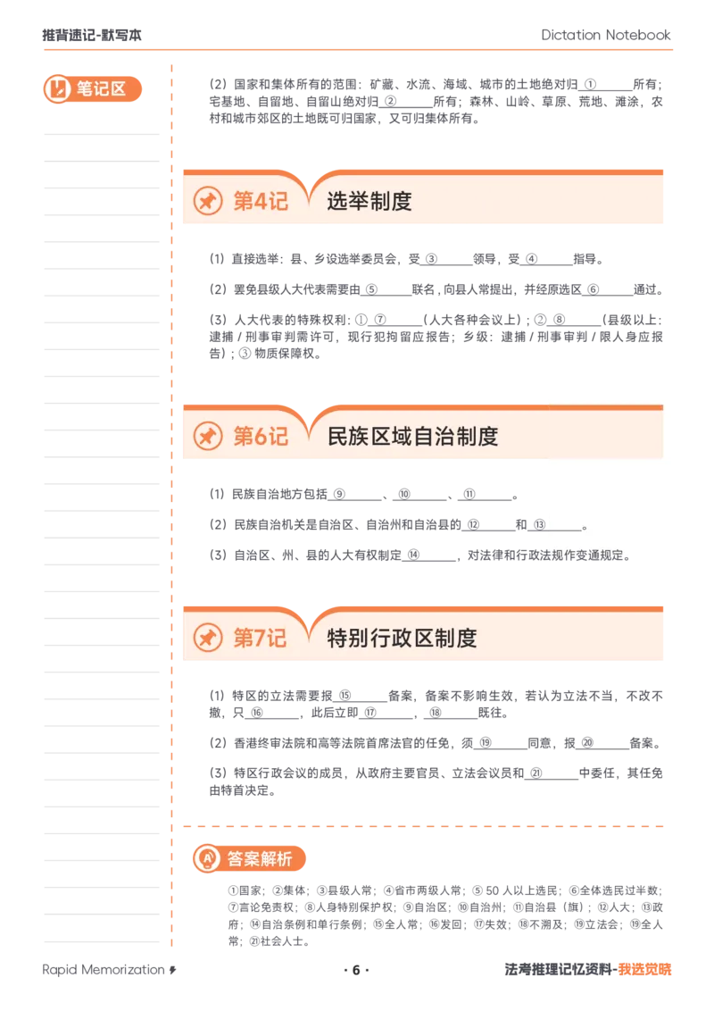 《26年理论法默写本_2026法考客观_其他_最后冲刺几页纸_26JX推背速记默写本（全）》第6页预览