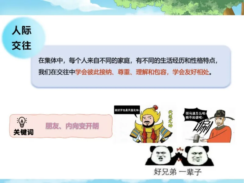 《24春下课件-初一第2讲集体生活成就我-368b9a7e4c05_学而思初中1年级_2024春下初一_初一政治培训班（春下·全国版·A+）_讲义及拓展资料》第7页预览