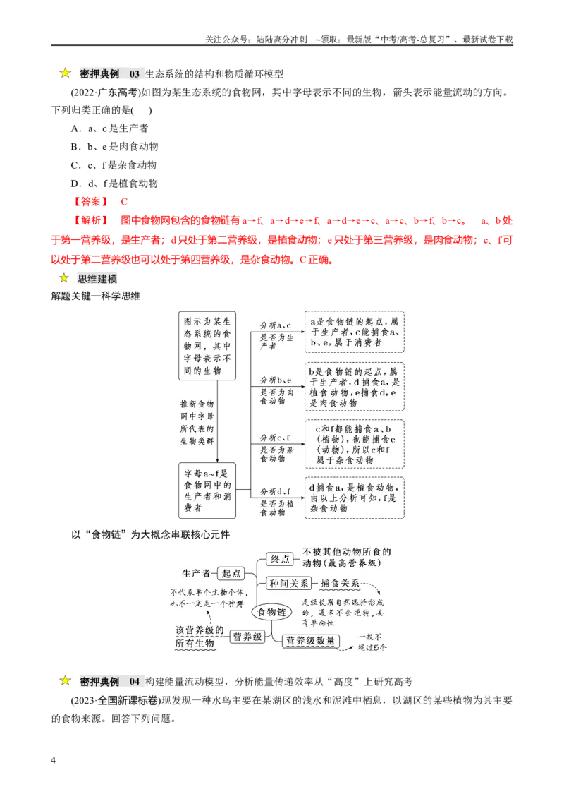 《压轴题04生物与环境（解析版）_06-生物-高考总复习_专项复习_2024年_2024年高考生物压轴题（新高考通用）》第4页预览