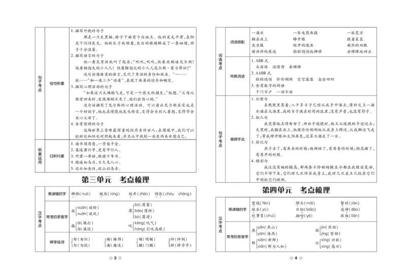 《考易百分百六年级下册语文部编版_小学语文精品试卷合集（1-6年级下册）_《考易百分百》》第3页预览