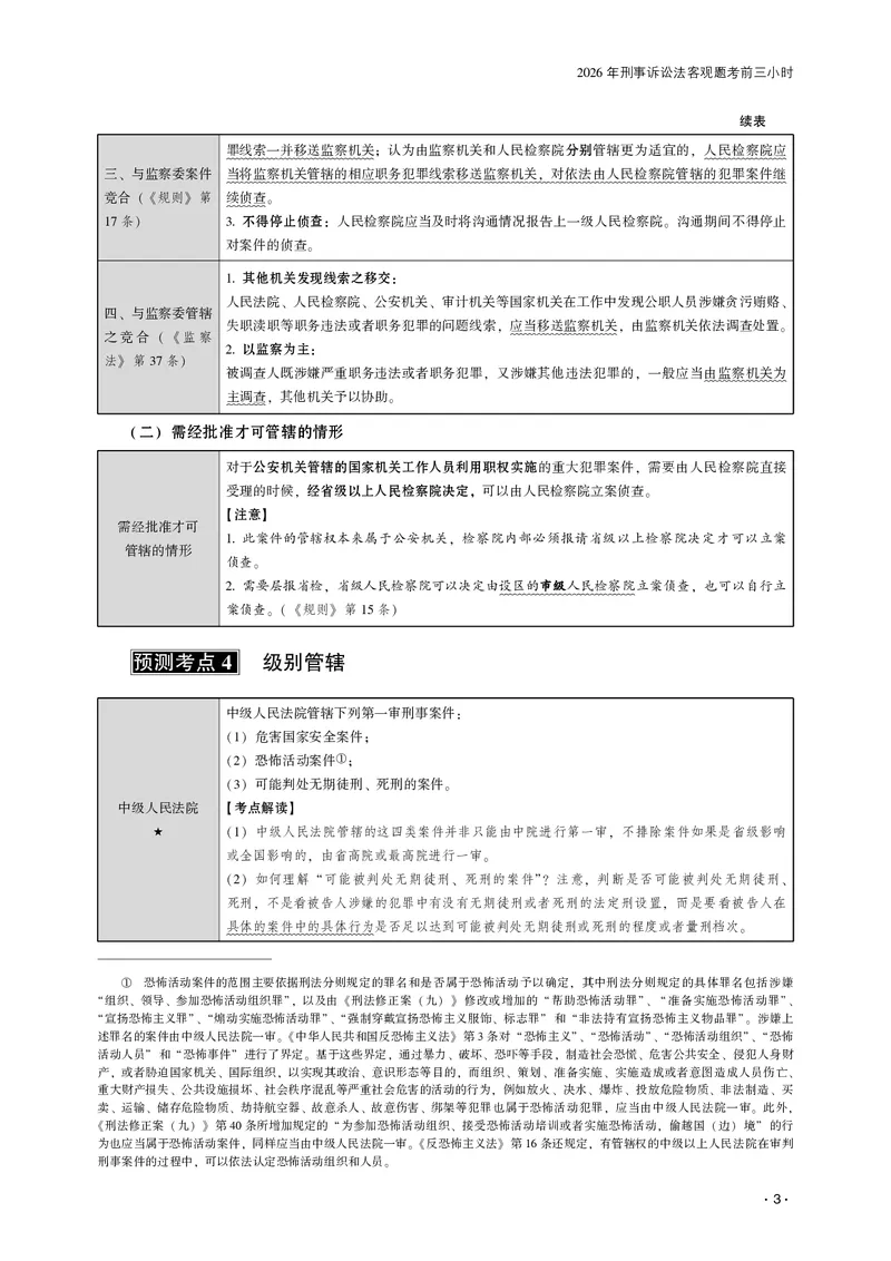 《2026齐贤法考客观题考前三小时刑诉法-温云云_2026法考客观_齐--X_052026QX考前聚焦_05视频+讲义2026齐贤客观考前聚焦刑诉-温云云》第5页预览
