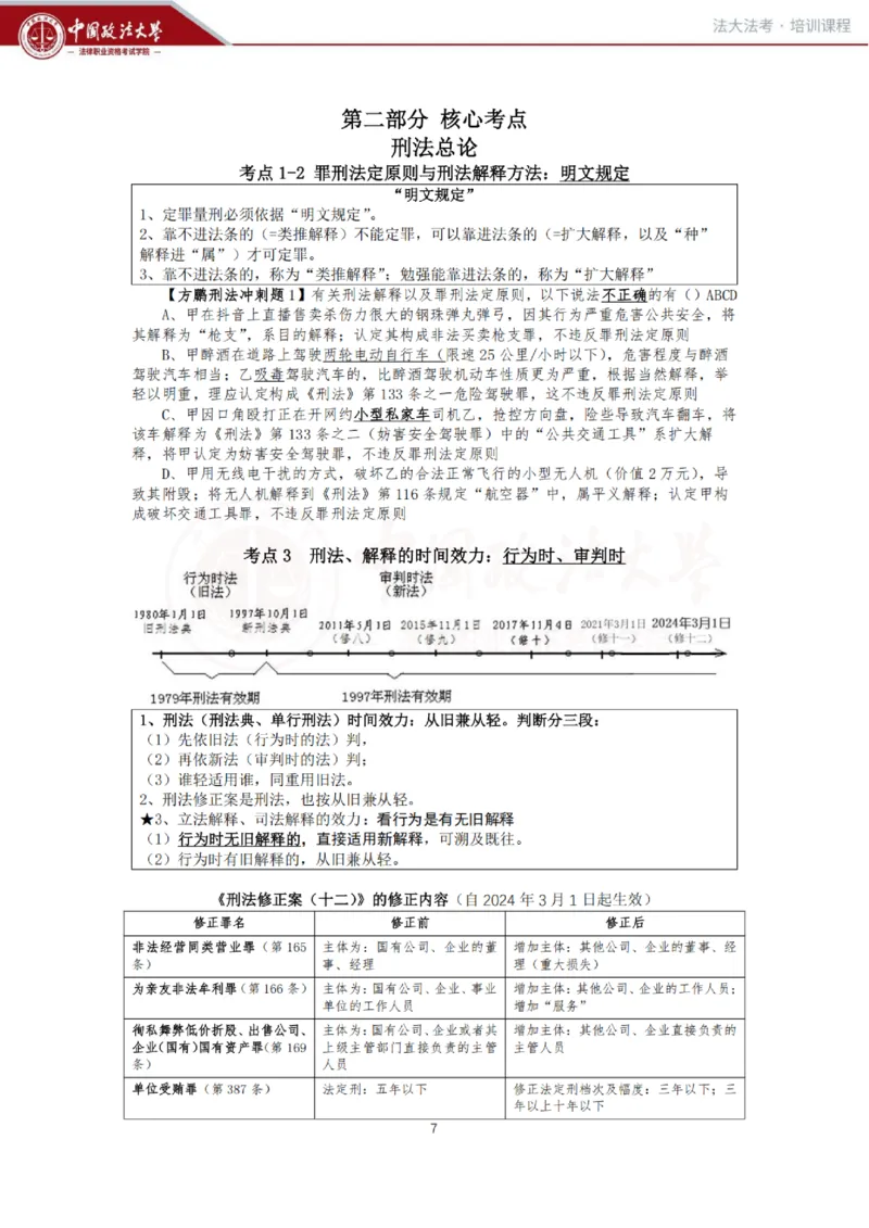 《冲刺阶段-刑法讲义-方鹏_2026法考客观_法-D_08冲刺提分阶段(内部班)_00讲义》第7页预览