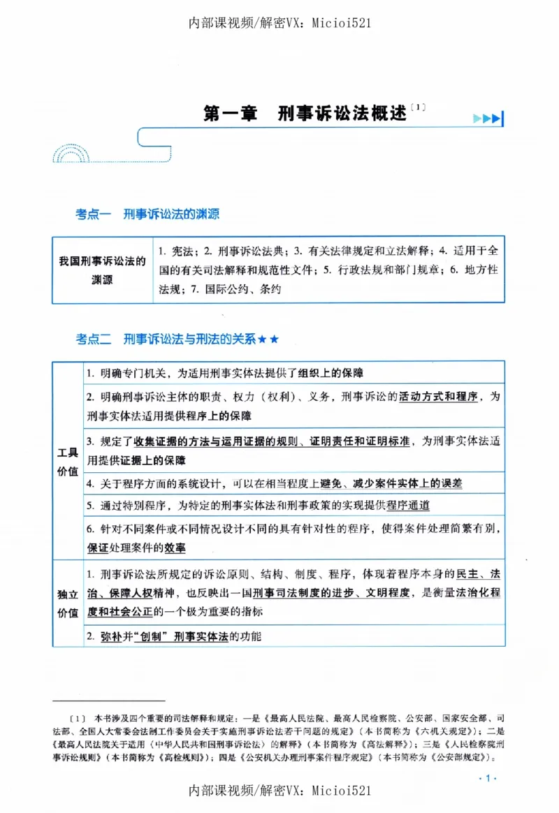 《26年RD精粹-刑诉法-杨雄_2026法考客观_瑞-D_92026RD暑期带背_RD杨雄老师刑诉法客观带背（1-52天）》第8页预览