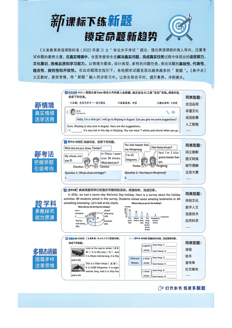 《26秋沪教牛津主书知识点课时练_2026秋小学《典中点》3-6上英语（沪教）_5上》第3页预览