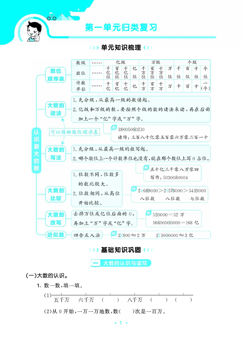 《归类复习四上北师大数学_1787298102003_52026秋小学《53》系列语数英_53天天练_🐐53天天练北师26年上册抢先_四年级上册26秋》第5页预览