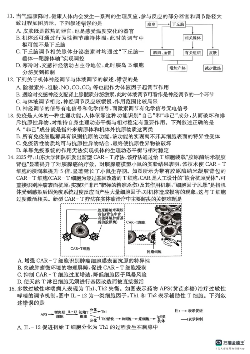 《2027届高二年级TOP二十名校十二月调研考试（生物）_20272025-2026学年高二上学期《联考+联盟类试卷合集》全国多省全科（57套）》第3页预览