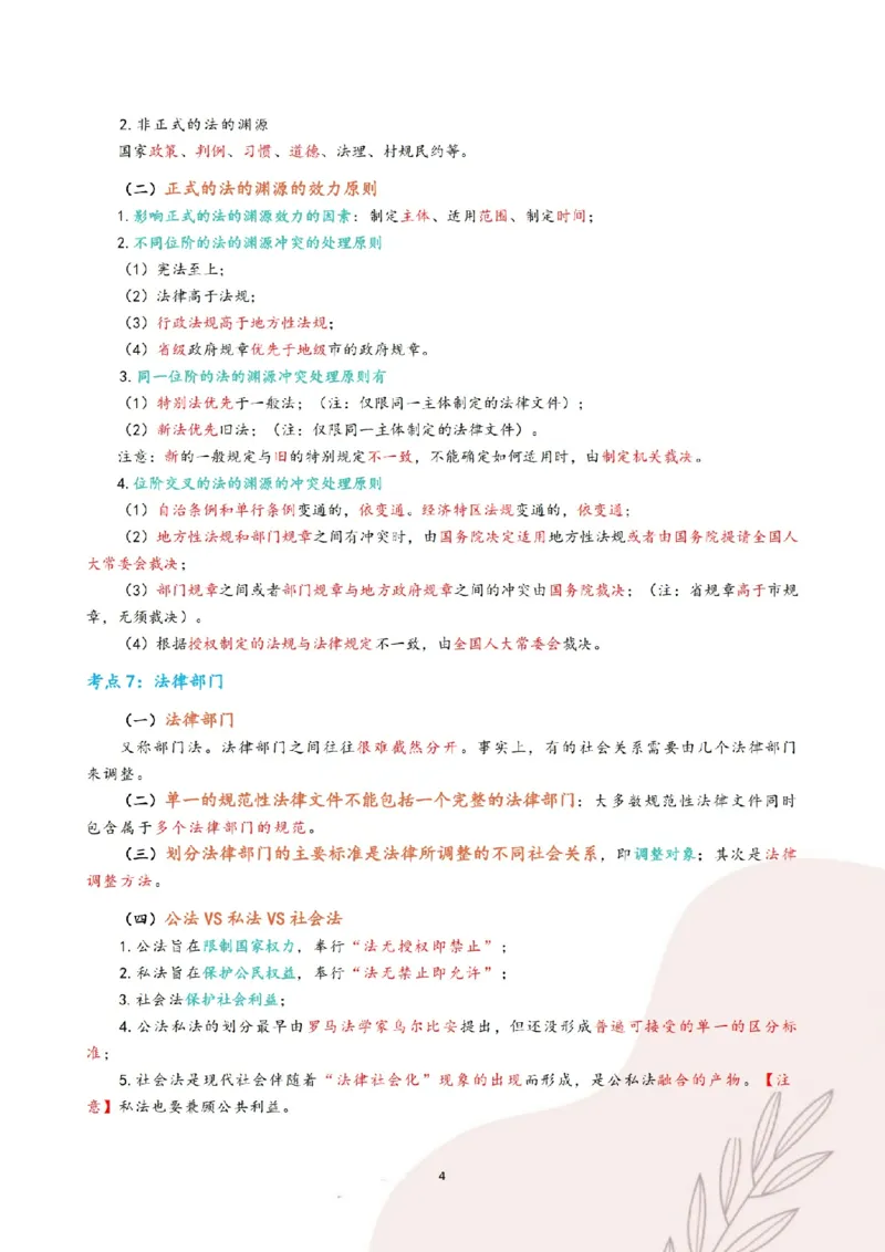 《三色笔记-理论法(已优化)_2026法考客观_其他_26法考总结类干货汇总_0526法考三色笔记》第7页预览