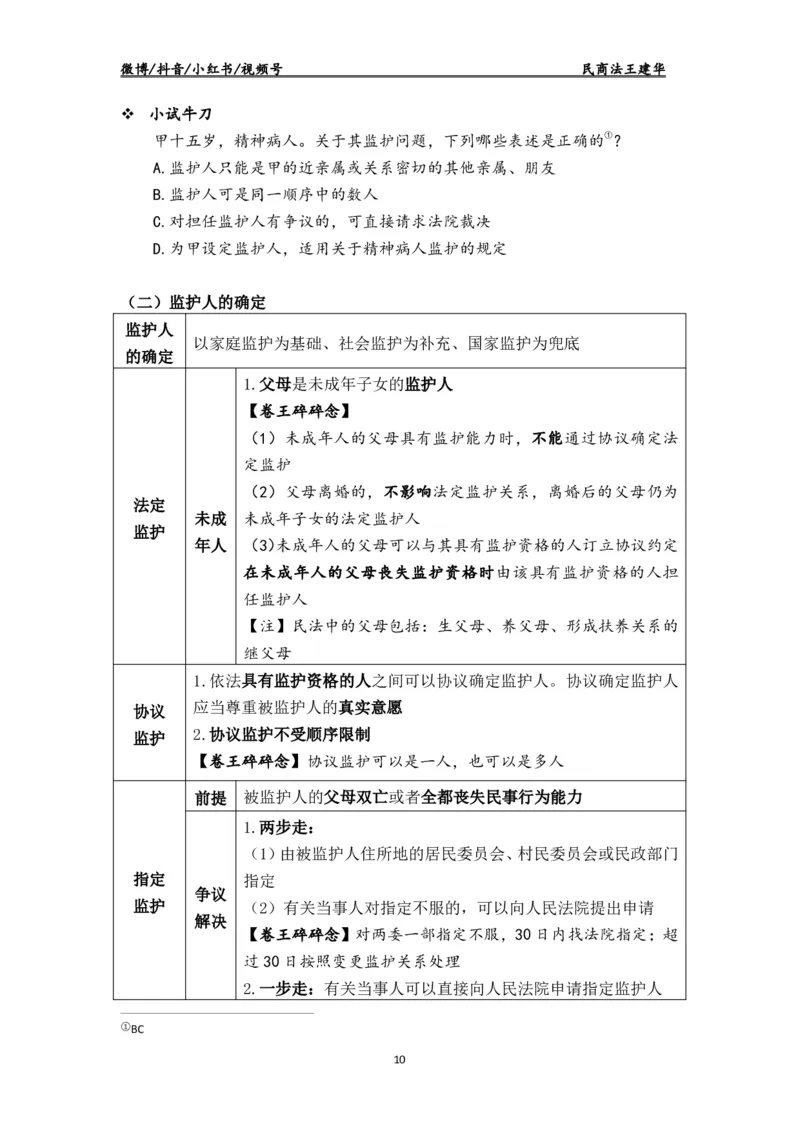 《2026瑞达客观题民法讲义-王建华_2026法考客观_瑞-D_2026RD法考客观精讲视频+讲义_2026RD法考客观精讲民法-王建华视频+讲义》第10页预览