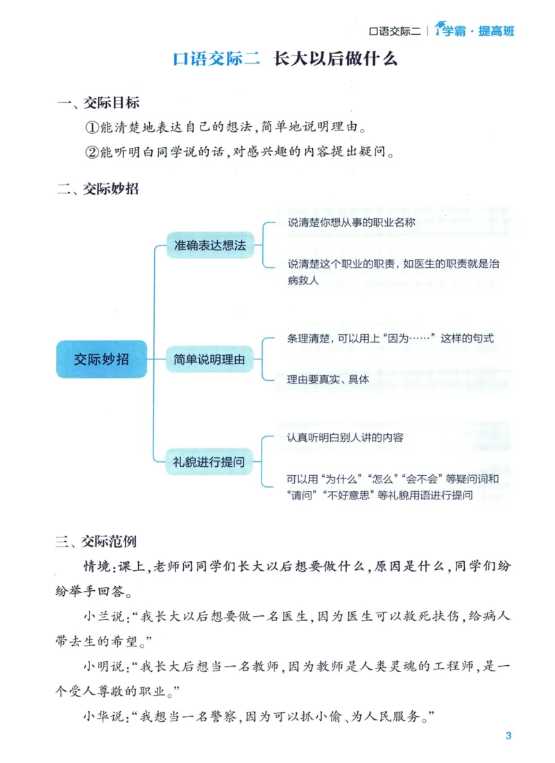 《2024春四星学霸提高班口语交际与写话语文2下_小学学霸专题系列资料包：包括五星学霸、学霸默写、学霸作业本等资料_学霸提高班2024春_2年级》第5页预览