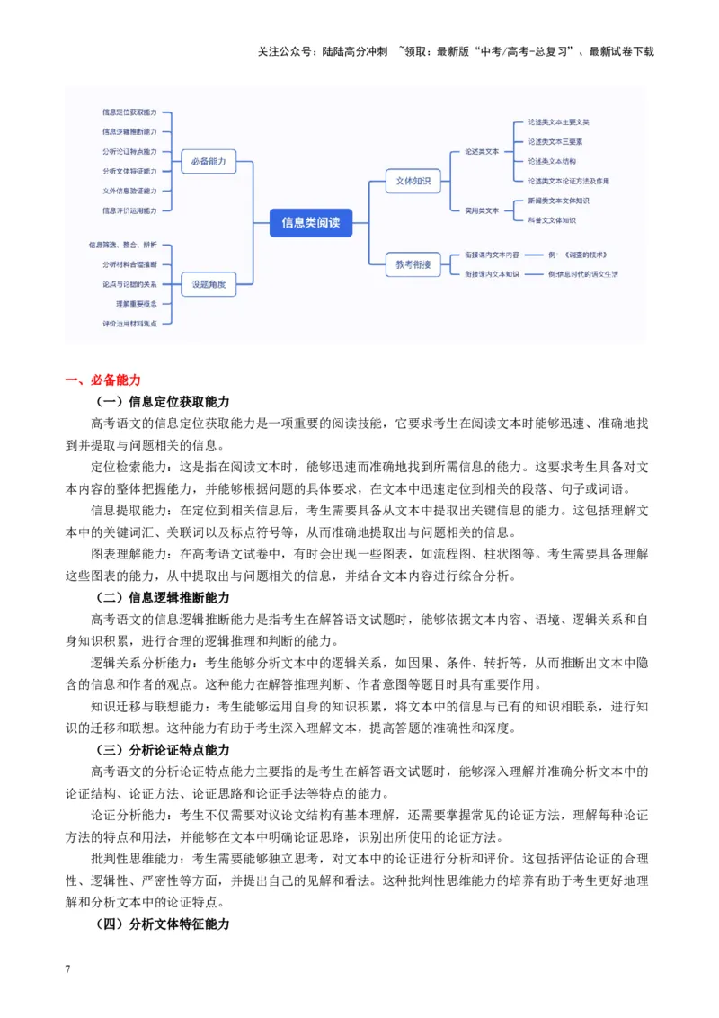 《信息类文本阅读第一课（讲义）（学生版）_一轮复习_2025年_2025年高考语文一轮复习讲义+练习+课件（新教材新高考）_信息类文本阅读》第7页预览
