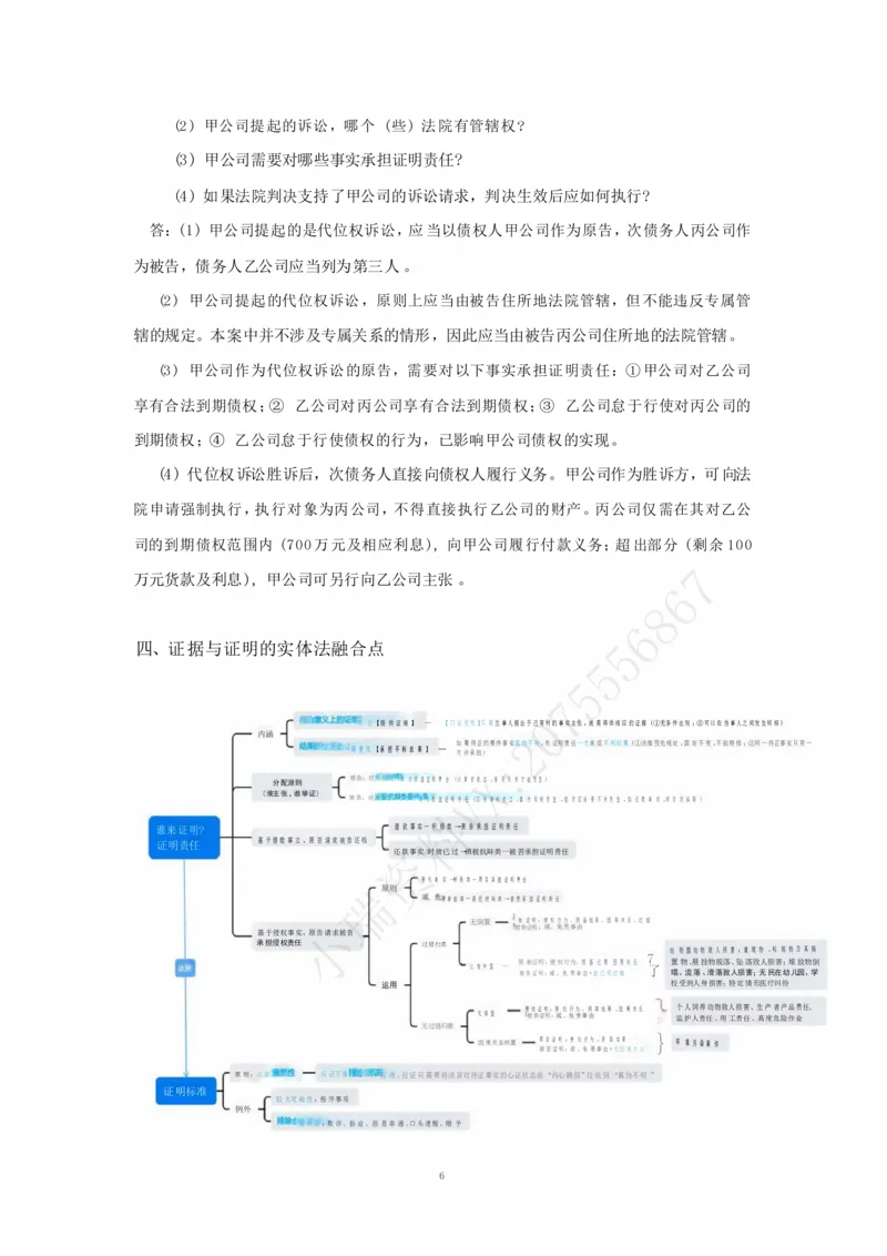 《阶段三民诉法融合阶段讲义（韩心怡）_2026法考主观_名师私塾_民综-刘安琪韩心怡李劲松_03融合阶段_01民诉韩心怡》第6页预览