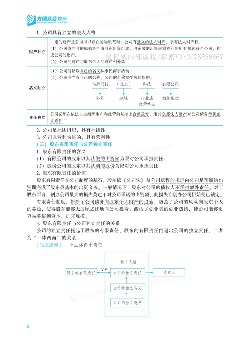 《26商经知郄鹏恩内部基础夯实_2026法考客观_众-H_2026法考内部基础夯实合集视频+讲义+学习计划+周测_商经郄鹏恩内部基础夯实视频+讲义完结》第5页预览