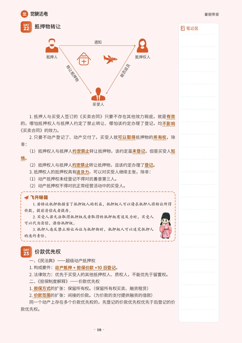 《26李劲松民法-暑期带背_2026法考客观_觉-X_08卷二总动员暑期带背_讲义》第10页预览
