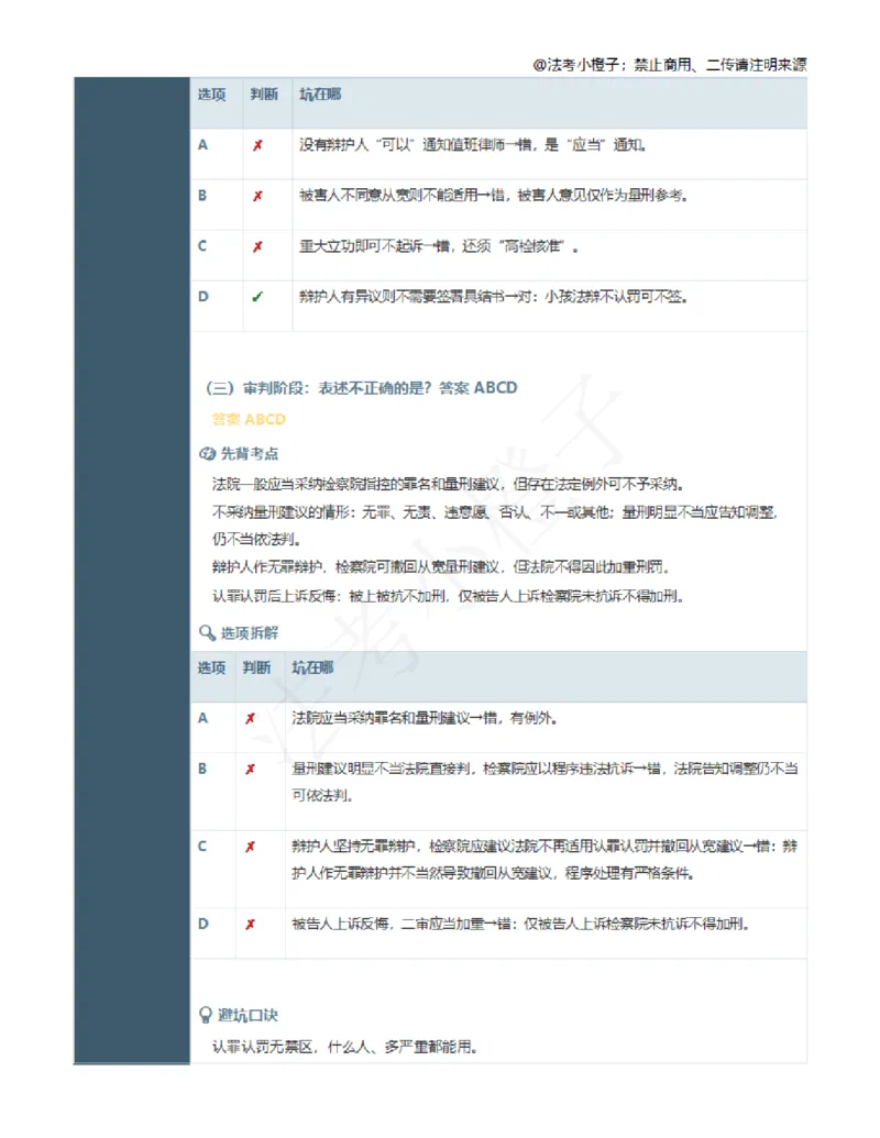 《向高甲100题跟课解析笔记_2026法考客观_其他_最后冲刺几页纸_向高甲考前100题考点集合》第10页预览