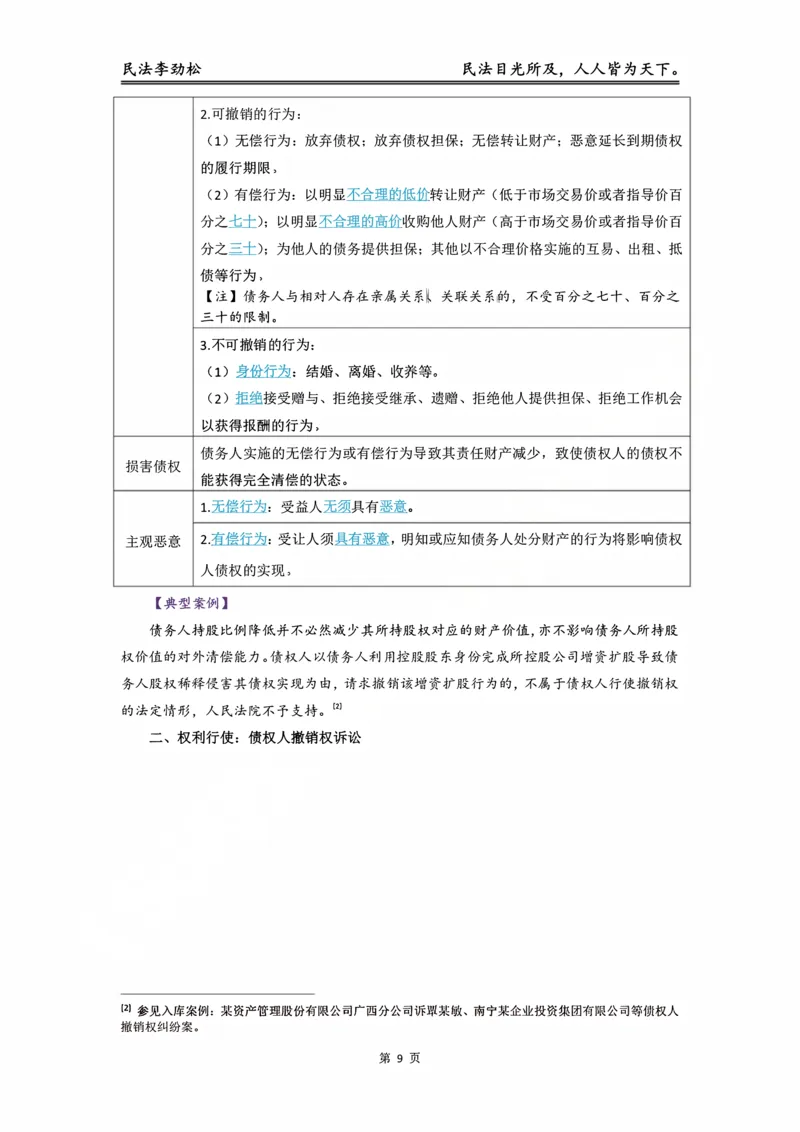 《阶段三民法融合阶段讲义（李劲松）(1)_2026法考主观_名师私塾_民综-刘安琪韩心怡李劲松_03融合阶段_03民法李劲松》第9页预览
