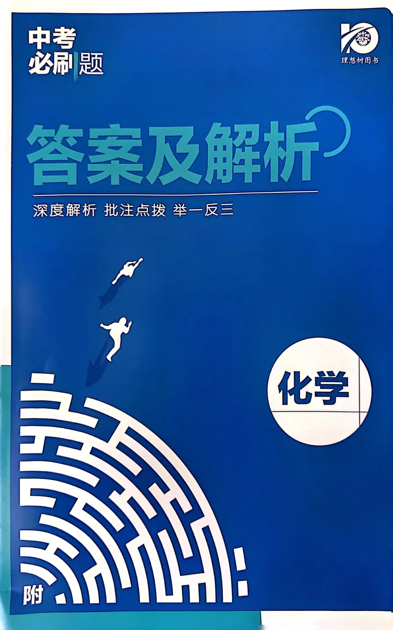《化学答案及解析_2、2025初中必刷题合集_初中必刷题23+24+25上册_24初中必刷题上册+下册全_可信网络等多个文件_历年必刷题和24上册_2024版_中考总复习必刷题合订本_中考必刷题化学》第1页预览