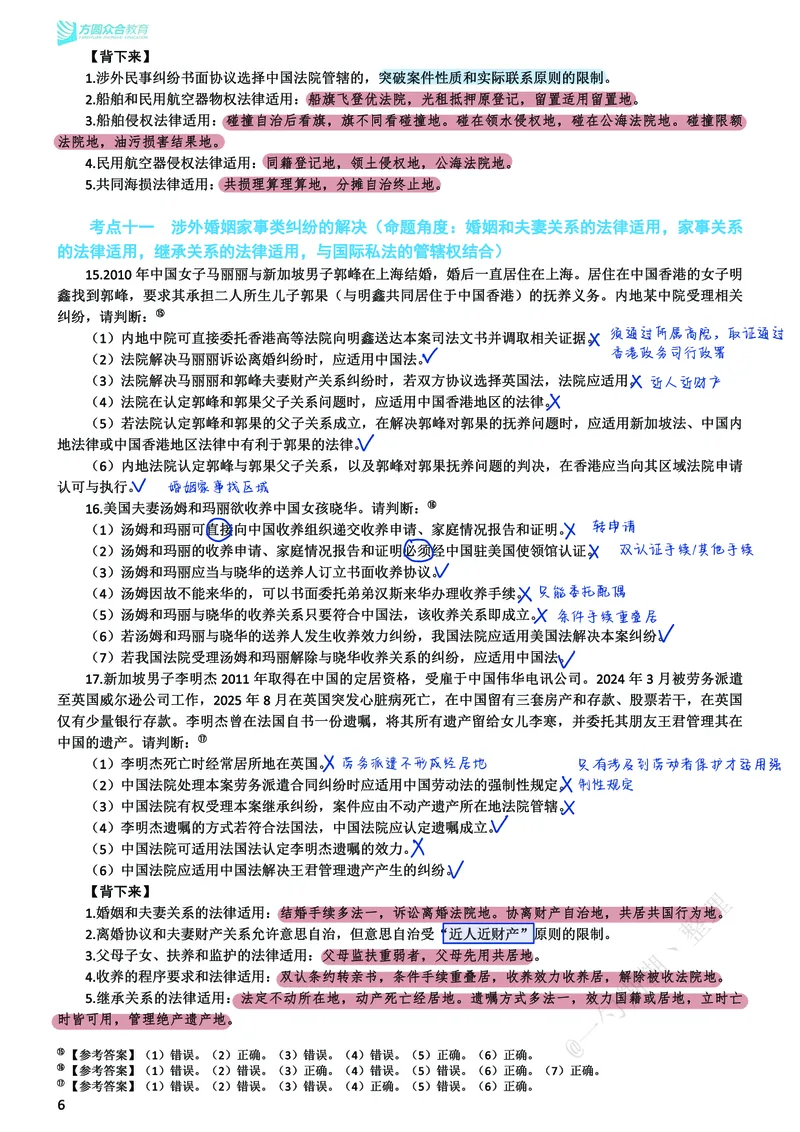 《三国考前笔记@一勺糊糊整理_2026法考客观_众-H_1926ZH考前聚焦_02笔记》第7页预览