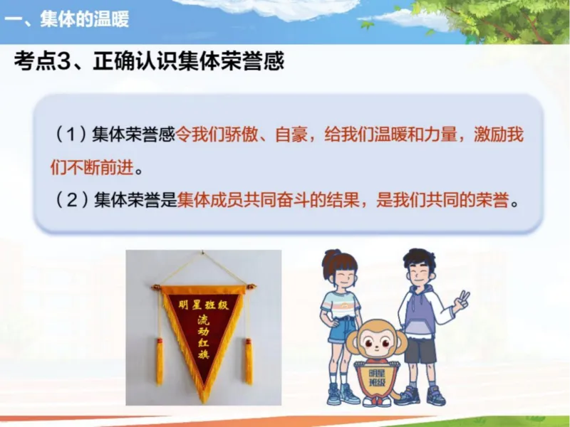 《24春下课件-初一第1讲集体生活邀请我-e50d5086b2f5_学而思初中1年级_2024春下初一_初一政治培训班（春下·全国版·A+）_讲义及拓展资料》第9页预览