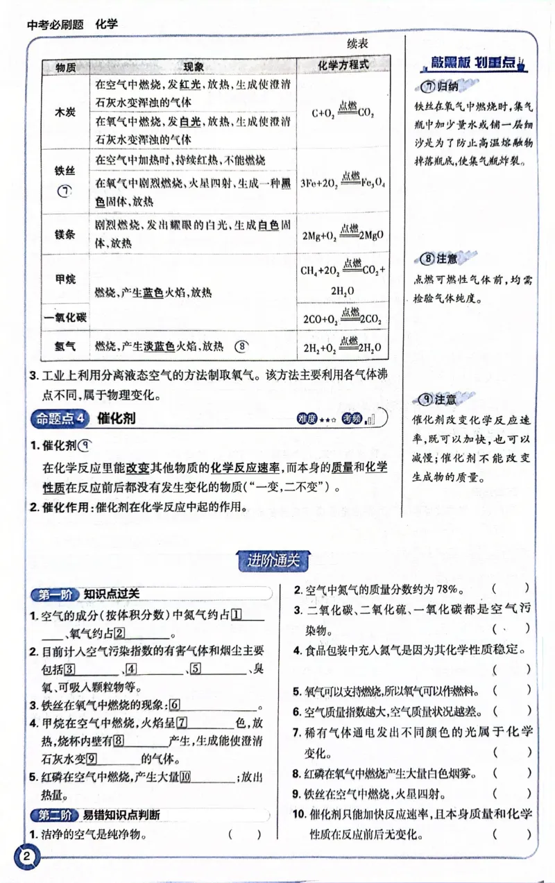 《化学狂K重点_2、2025初中必刷题合集_初中必刷题23+24+25上册_24初中必刷题上册+下册全_可信网络等多个文件_历年必刷题和24上册_2024版_中考总复习必刷题合订本_中考必刷题化学》第7页预览
