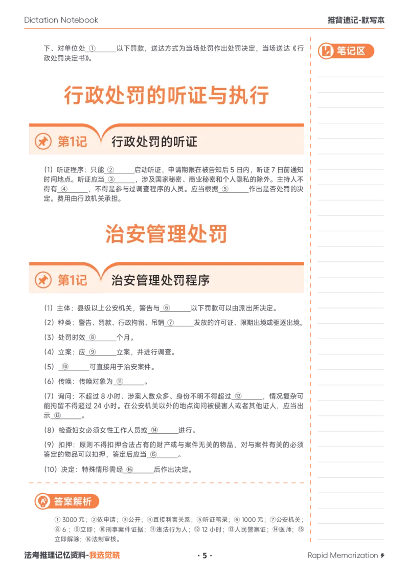 《26年行政法默写本_2026法考客观_其他_最后冲刺几页纸_26JX推背速记默写本（全）》第5页预览