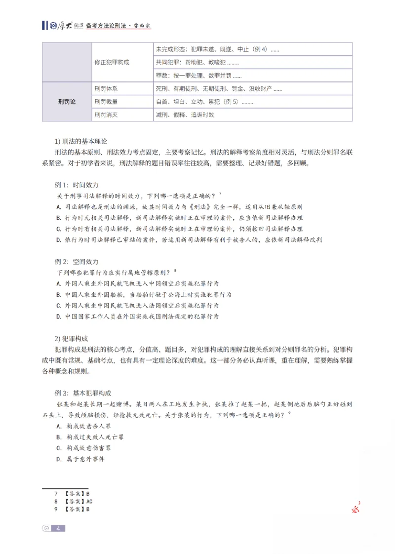 《刑法框架体系_2026法考客观_厚-D_2026厚大法考框架体系视频+讲义_2026厚大法考框架体系讲义》第4页预览